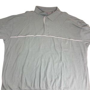 Arnold Palmer Polo Shirt Big 4X Green Short Sleeve Pocket